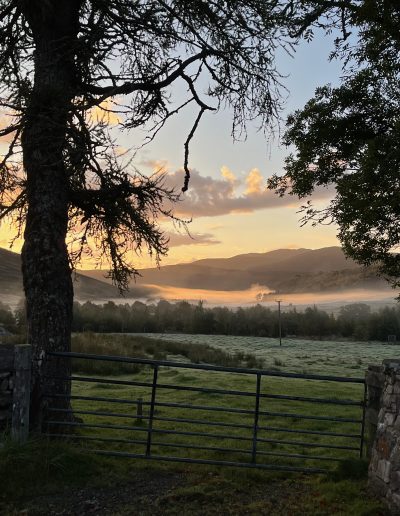 Photo of morning mist at Ardgay, Sutherland
